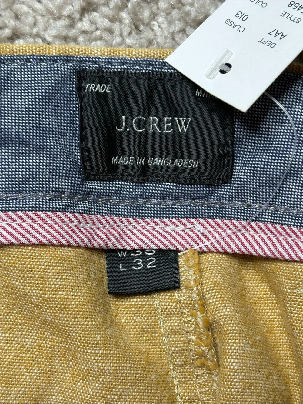 J Crew 770 Straight Fit Chino Pants